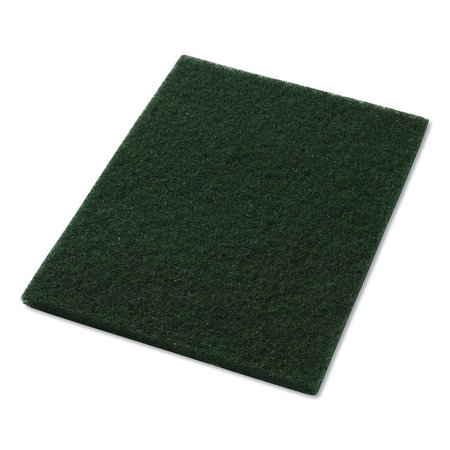 AMERICO Scrubbing Pads, 14" x 20", Green, PK5 40031420